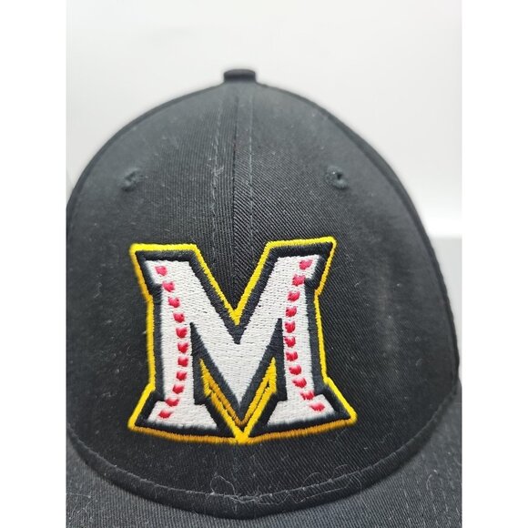 New Era 9 Forty Black Adjustable Baseball Cap Monogram M - Picture 2 of 6